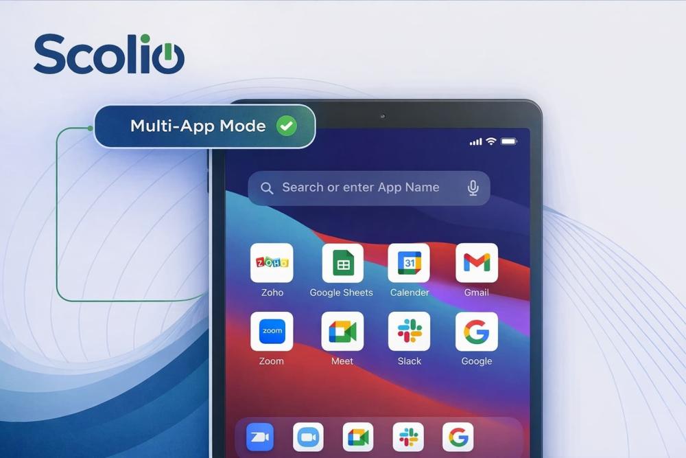 Multi app modus animatie