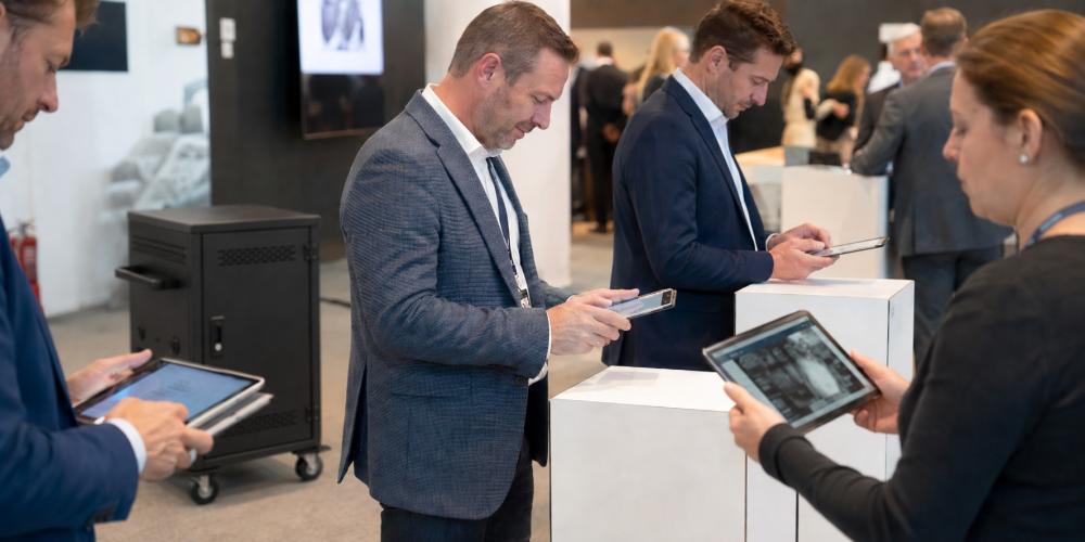 Ladekoffer für Produktdemonstrationen, Messen und Roadshows