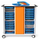 Zioxi iPad-Ladewagen für 32 iPads in Kinderhüllen - digitales Codeschloss