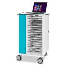 Zioxi onView2 Laptop-Ladewagen für 16 Laptops - Schlüsselschloss