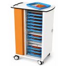 Zioxi iPad USB-C-Ladewagen für 16 iPads in Kinderhüllen - digitales Codeschloss