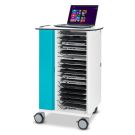 Zioxi onView2 Laptop-USB-C-Ladewagen inkl. USB-C-Kabeln für 16 Laptops - Schlüsselschloss