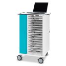 Zioxi Laptop-USB-C-Ladewagen voor 16 Laptops - Schlüsselschloss