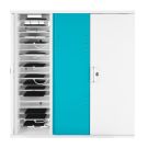 Zioxi iPad Mini USB-C Wandschrank für 40 iPad Minis - Schlüsselschloss