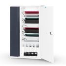 Zioxi iPad & Logitech Crayon USB-C Wandschrank für 10 iPads - digitales Zahlenschloss