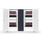 Zioxi OnView Tablet-USB-C-Wandschrank für 20 Tablets - digitales Zahlenschloss