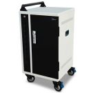 Power Technologies PT-VERT-15 AC Ladewagen für 15 Laptops bis 17 Zoll