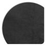 Detailansicht der schwarzen Displine Alcantara®-Einlegeplatte mit abgerundeter Ecke.