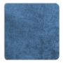 Detailansicht der Displine Alcantara®-Einlegeplatte in Kobalt mit weicher, strukturierter Oberfläche.