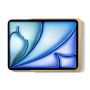 Draufsicht auf die Wandhalterung Displine Dame Wall Home 2.0 mit einem iPad Air 11 Zoll im Einsatz, mit goldenem Finish.