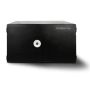 Vorderansicht des LEBA NoteBox Flex 16 USB-C Ladeschranks mit digitalem Codeschloss.