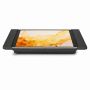 Seitenansicht des Smart Things sDock Fix Tischständers für Samsung Galaxy Tab S9+, mit Tablet im Querformat.