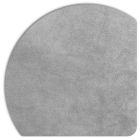 Detailaufnahme der grauen Displine Alcantara®-Einlegeplatte mit weicher Textur und abgerundeten Ecken.