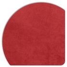 Detailaufnahme der Displine-Alcantara-Einlegeplatte in Rot mit weicher Textur und abgerundeten Ecken.
