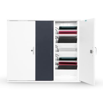 Zioxi OnView Tablet-USB-C-Wandschrank für 20 Tablets - Schlüsselschloss