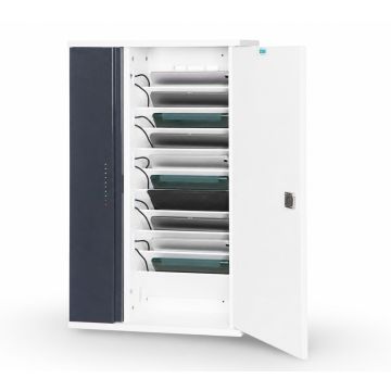Zioxi iPad USB-C-Wandschrank inkl. USB-C-Kabeln für 10 iPads - digitales Zahlenschloss