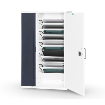 Zioxi onView2 iPad USB-C Wandschrank inkl. USB-C-Kabel für 10 iPads - Schlüsselschloss