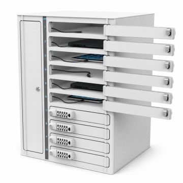 Zioxi Chromebook Ladespind für 10 Chromebooks - digitales Zahlenschloss