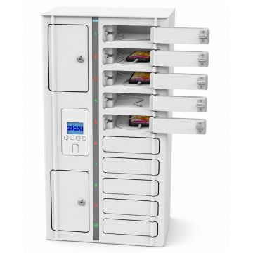 Zioxi onView Smartphone USB-A Ladespind für 10 Smartphones - MiFare RFID