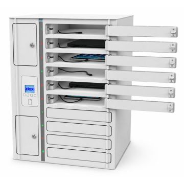 Zioxi OnView iPad/Tablet USB-C Ladespind für 10 iPads/Tablets - hybrides RFID